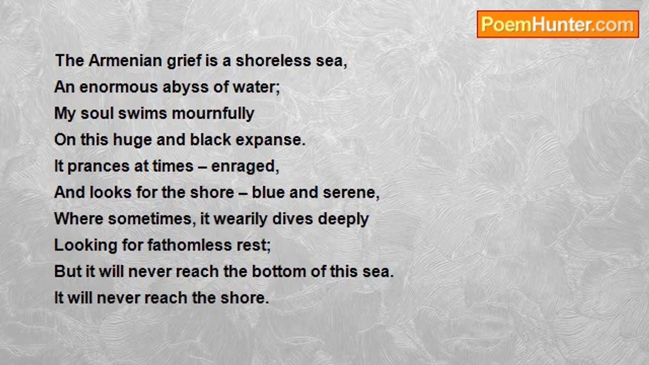 Hovhannes Toumanian - The Armenian Grief