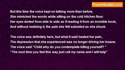 sidney hall (The Mad Poet) - Depression