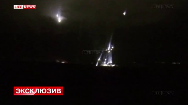 Фосфорные бомбы. Обстрел. Семеновка. Славянск 12 июня 2014 г.