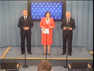 Poseł Małgorzata Sadurska - Konferencja prasowa