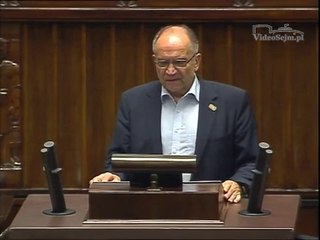 Poseł Józef Lassota - Wystąpienie z dnia 06 czerwca 2014 roku.