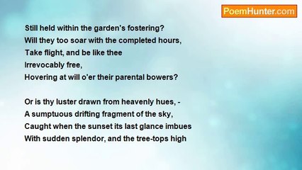 Ode to a Butterfly by Thomas Wentworth Higginson