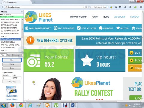 Download LikesPlanet Imacros Script, Likesplanet Bot, LikesPlanet hack 2014 new UPDAted