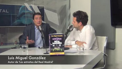 Luis Miguel González, autor de 'Las entrañas del Real Madrid'. 11-6-2014