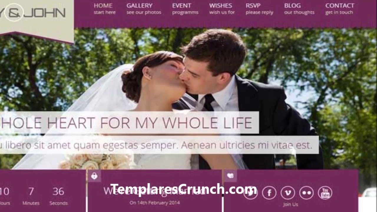 Best Wedding WordPress Themes 2014