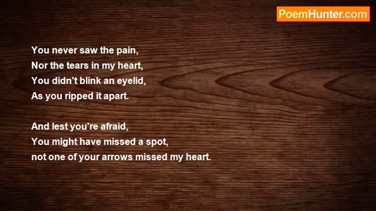 sydney carter - A bleeding heart