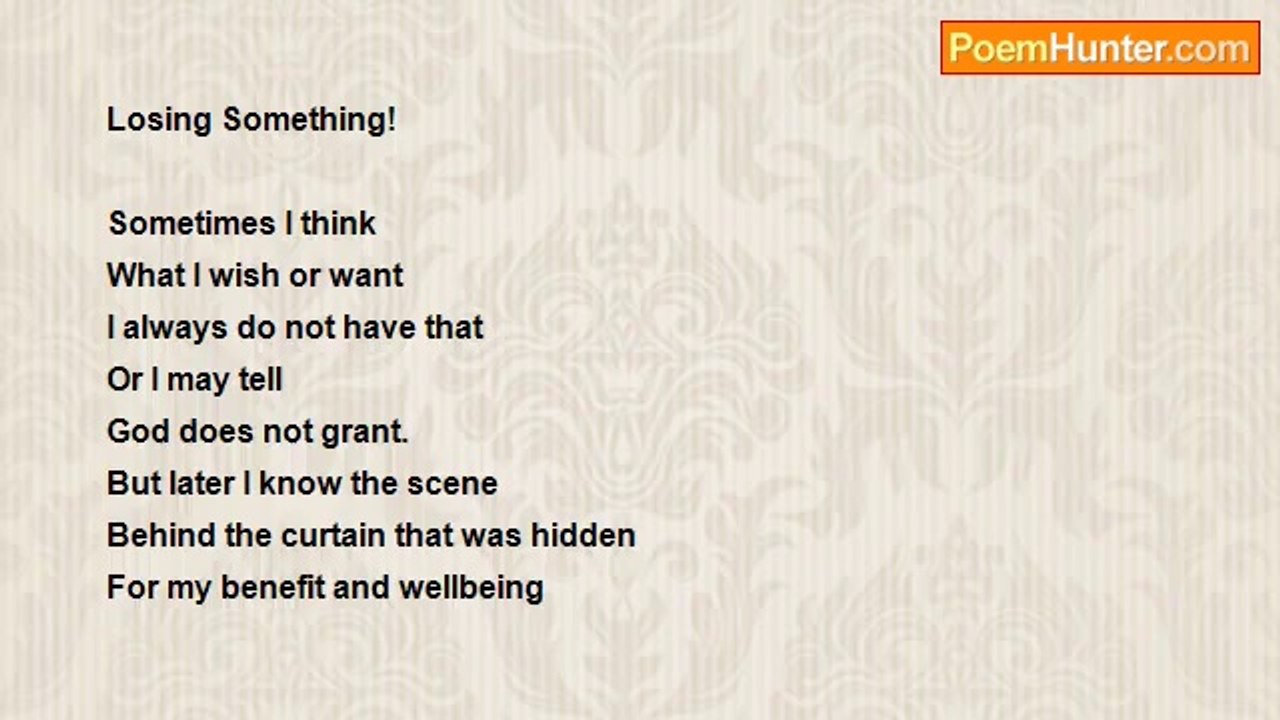 Alok Mishra - Losing Something!
