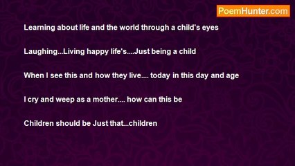 Kaila George - A Child Speaks...