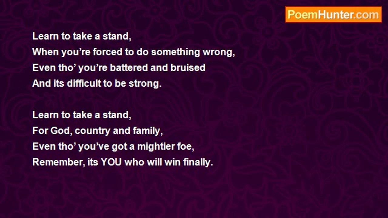 michelle richards - Take A Stand