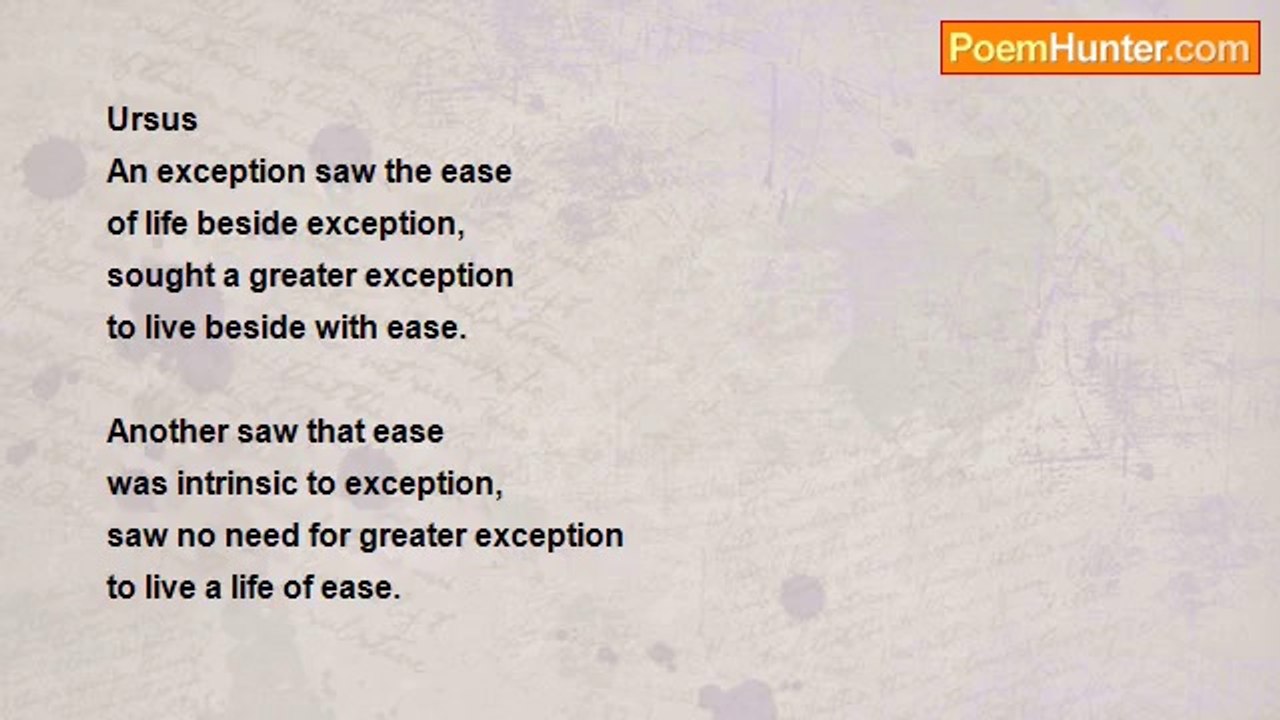 douglas scotney - B: XXXXXVI: Ursus + Ursus II