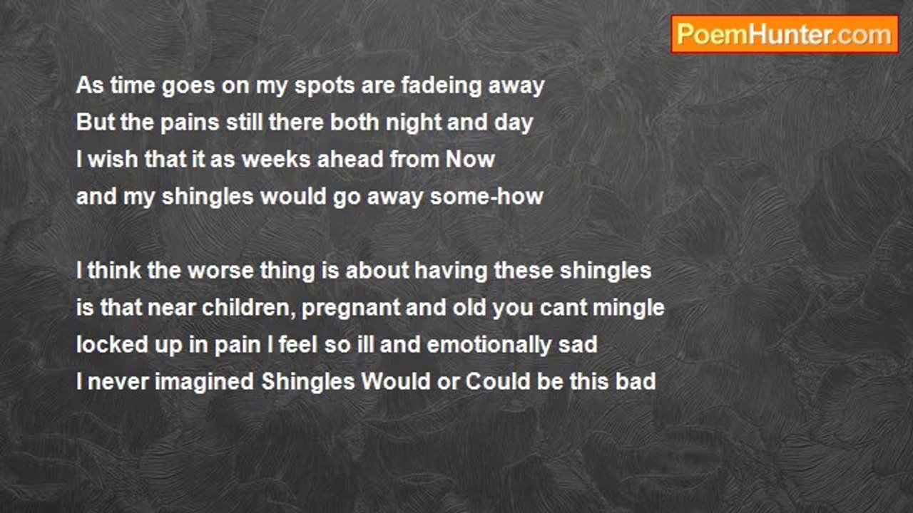 Marie Causey - Shingles