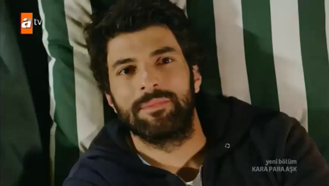 Kara Para Aşk 12.Bölüm - Ay ışığında romantik anlar