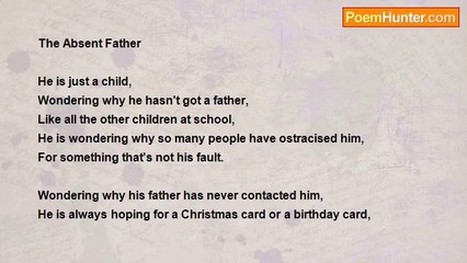 Christopher Tye - The Absent Father