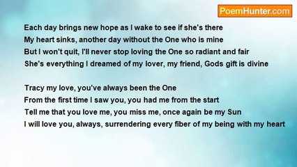 Don Dama - Tracy, I Love You, Always! ! !