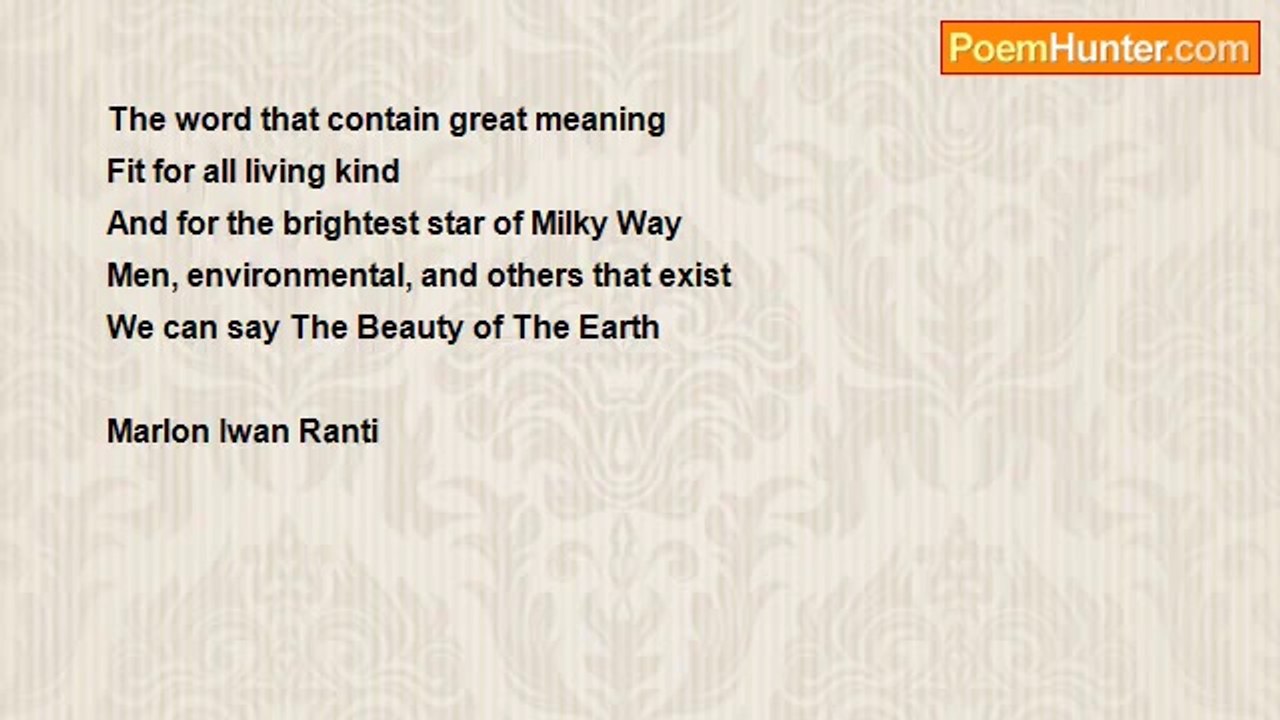 Marlon Irwan Ranti - Beauty