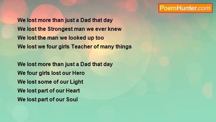 Sabrina Niday Hansel - We Lost More Than a Dad