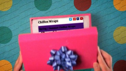 How to Get Designer Chiffon wraps at Huge Discount