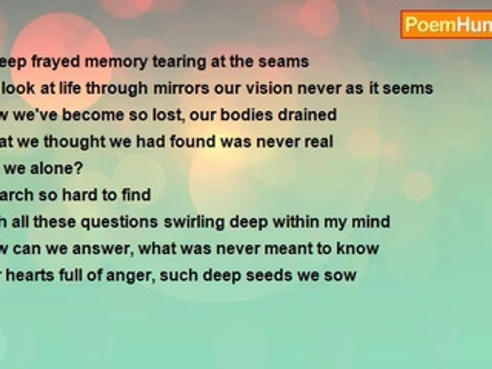 Jordan Cantafio - A Frayed Memory