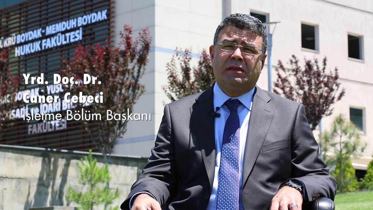 Yrd. Doç. Dr. Caner Cebeci - İşletme Bölüm Başkanı