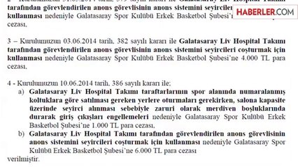 Galatasaray'a 2 Maç Saha Kapama Cezası