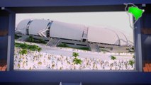 Le stade Arena das Dunas à Natal