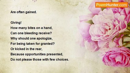 Lawrence S. Pertillar - Giving!