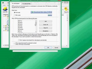How to show download bar of IDM on youtube videos
