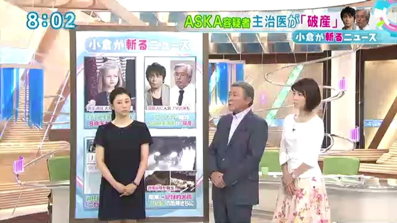 14 06 12 CX とくダネ！　ASKA 　主治医　アンナカ処方　自己破産