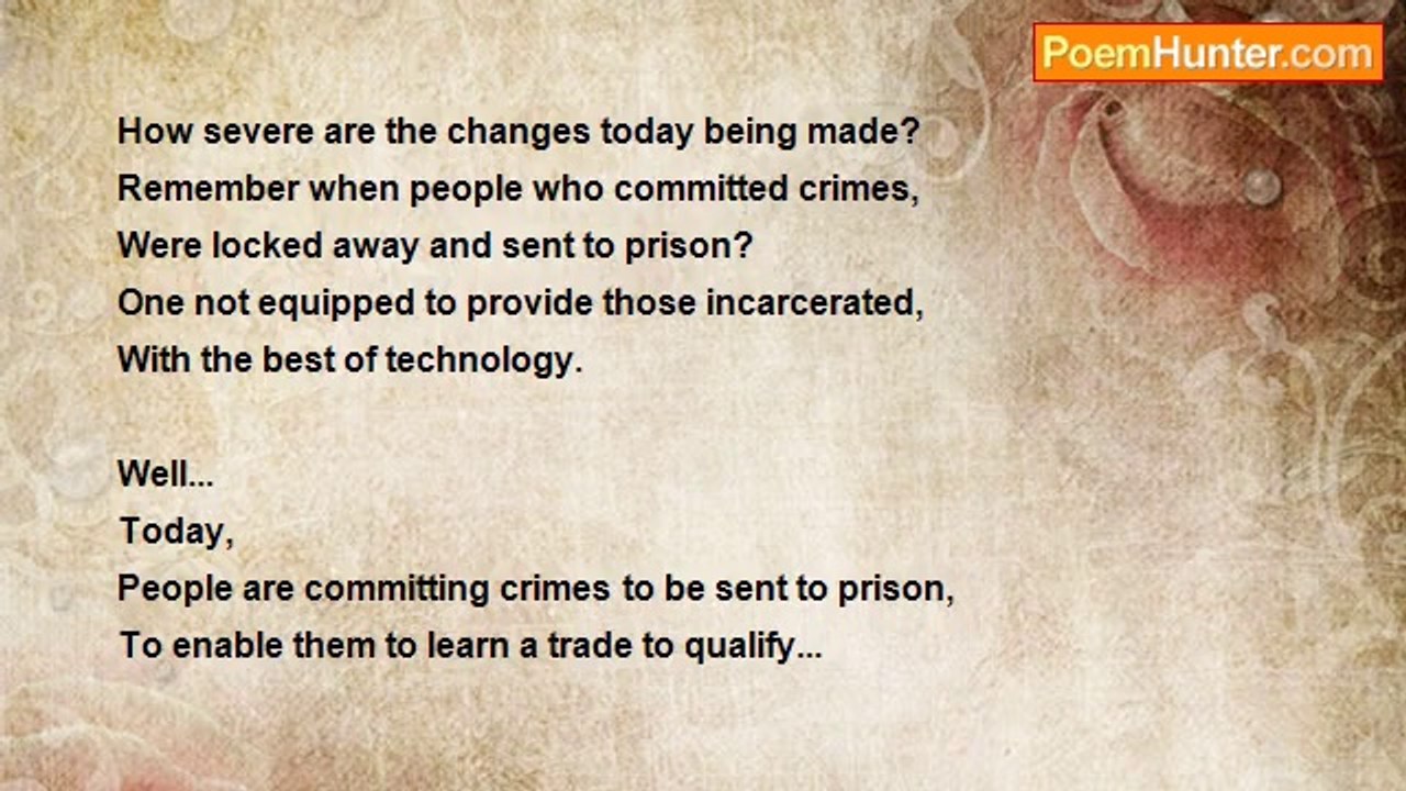 Lawrence S. Pertillar - The Severe Changes Being Made