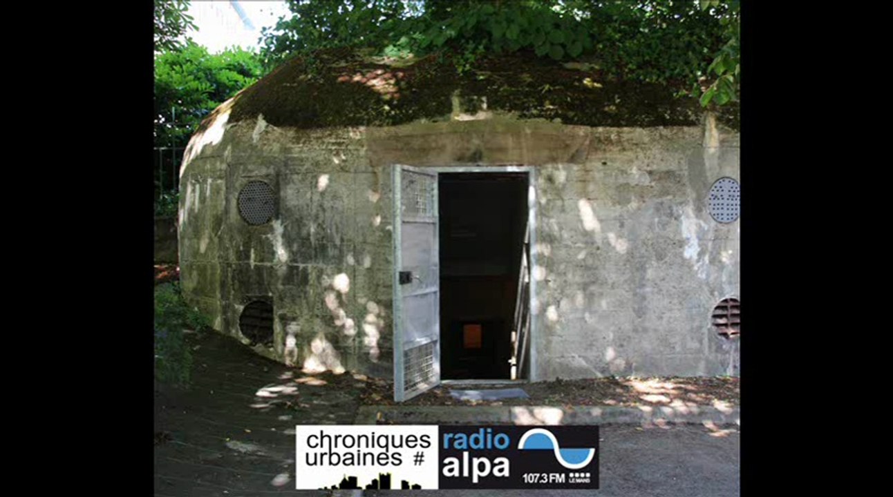Le blockhaus de l'AOK7 rue Chanzy