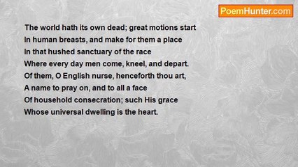 George Edward Woodberry - Edith Cavell
