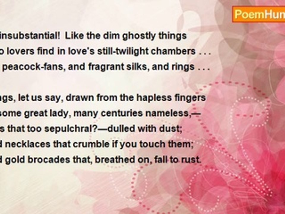 Conrad Potter Aiken - The House Of Dust: Part 03: 11: Conversation: Undertones