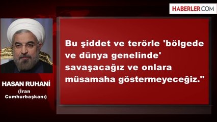 Ruhani: Irak'taki Teröristlere Müsamaha Göstermeyeceğiz
