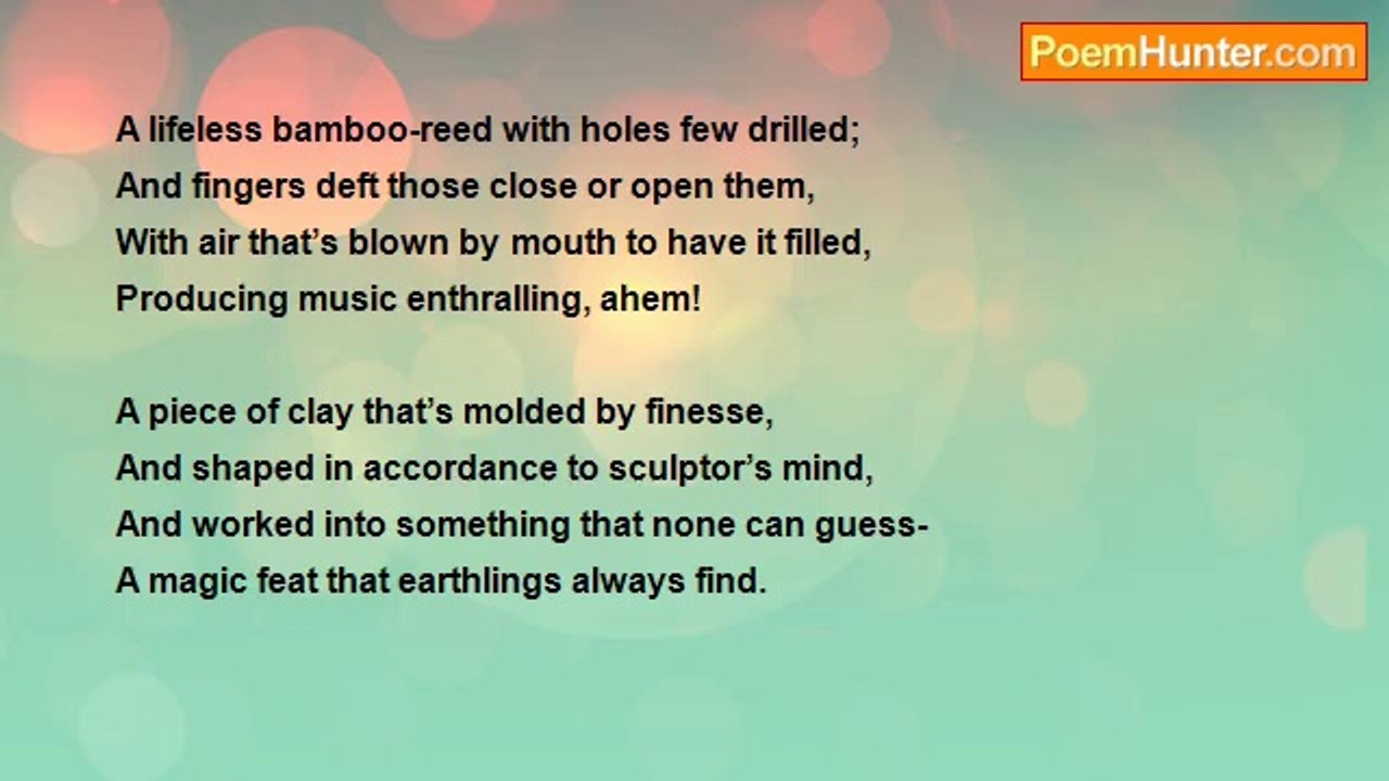 Dr John Celes - Sonnet: Artists