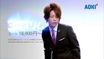 00400 aoki 3d slim kazuya kamenashi kat-tun fashion jpop cool - Komasharu - Japanese Commercial