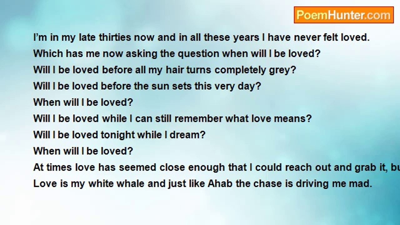 Lore Me34 - When will I be Loved
