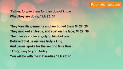 Dr John Celes - Good Friday