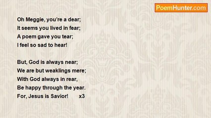 Dr John Celes - A Song to Meggie Dear!