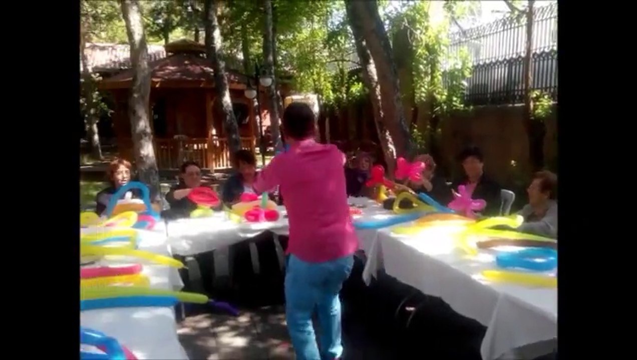 BALONLARIN EFENDİSİ ANKARA ÜNİVERSİTESİ AKTİF YAŞAM BULUŞMALARI  BALON TERAPİ