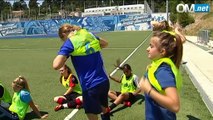 Le discours de Parra aux jeunes Olympiennes