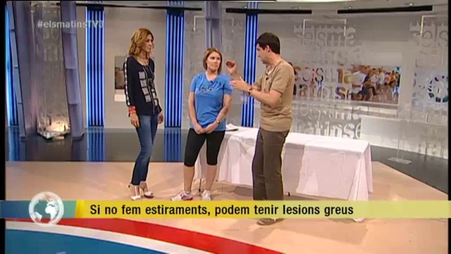 TV3 - Els Matins - Estiraments per evitar lesions