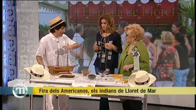 TV3 - Els Matins - La Fira dels Americanos , els indians de Lloret de Mar