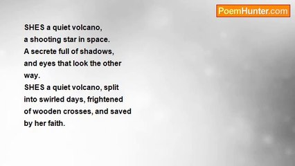 DAVID GERARDINO - SHES A QUIET VOLCANO