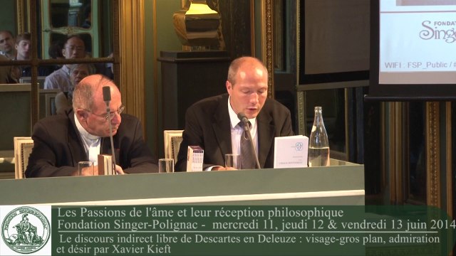 Xavier Kieft - Le discours indirect libre de Descartes en Deleuze : visage-gros plan, admiration et désir