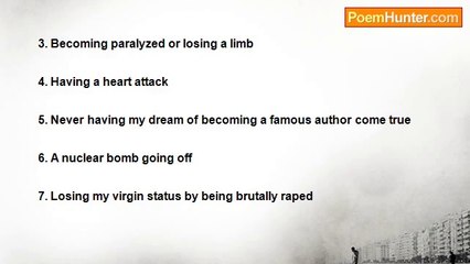 Ramona Thompson - What Are Your Worst Fears?