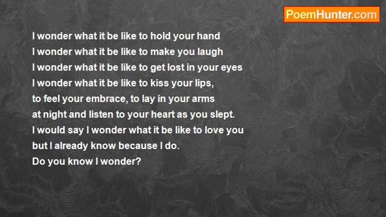 Lore Me34 - I Wonder