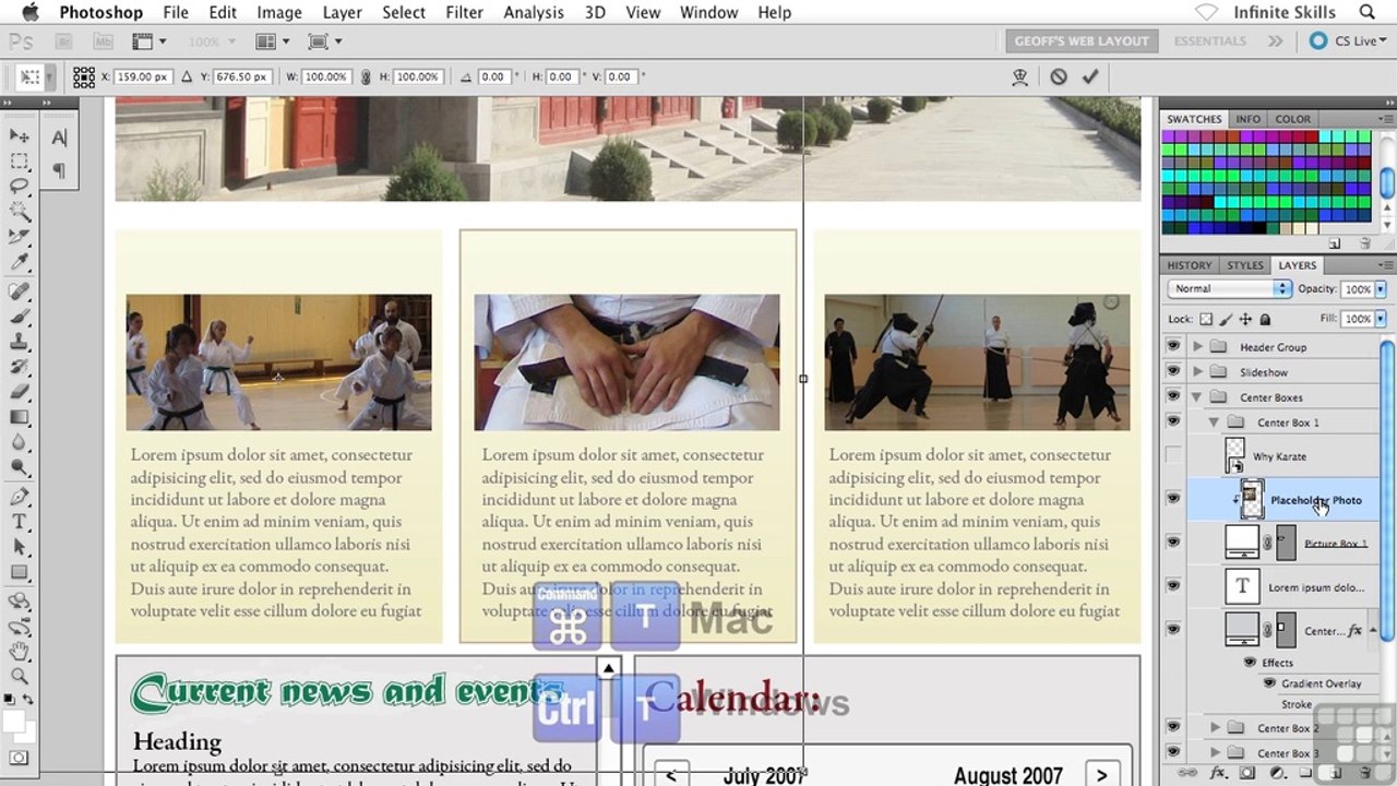 Extracting And Inserting The Center Box Photos