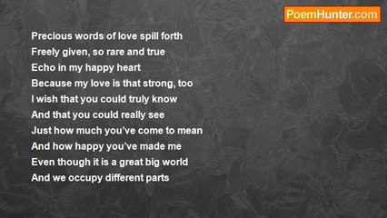 Sara Stowell - Precious Words