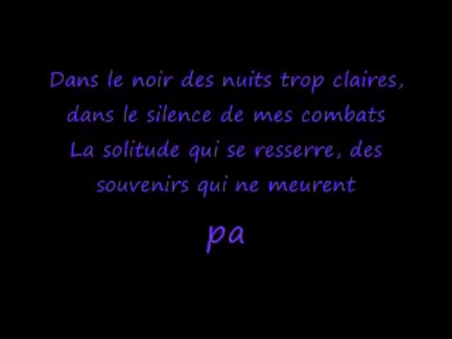 Paroles De Natasha St pier Toi Qui Manques à Ma Vie Natasha Saint Pier - Ce Silence (Lyrics / Paroles) - Vidéo Dailymotion