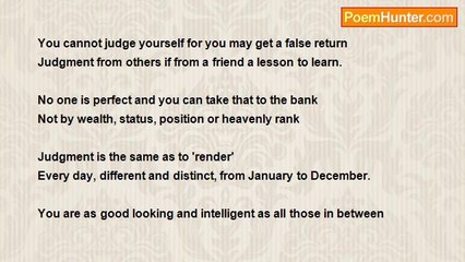 AHO Speaks - Perfect Judgment